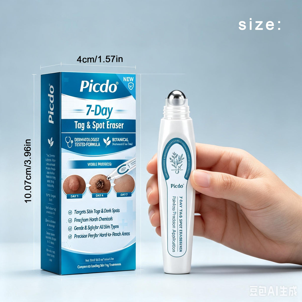 Vidofluid™ Botanical Spot & Tag Precision Roll Pen