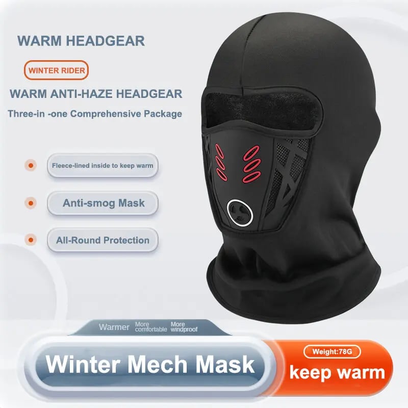 🔥Last Day 50% OFF -❄️Balaclava Ski Face Mask Winter Windproof Warm Mask 3D Design Breathable Bandana