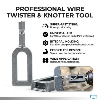 Vidofluid™ — Turn Your Drill Into a Powerhouse for Rock-Solid, Effortless Wire Ties