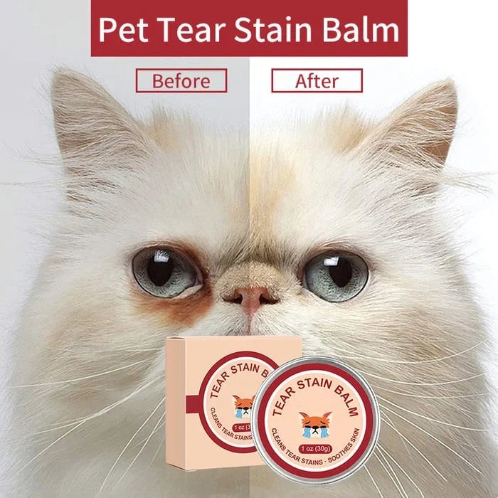 🐱🐶Pet Tear Stain Protection Cream & Brush Set