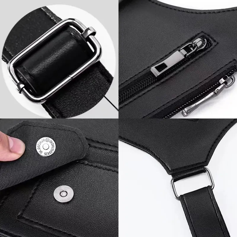 🔥Premium Leather Adjustable Underarm Shoulder Bag