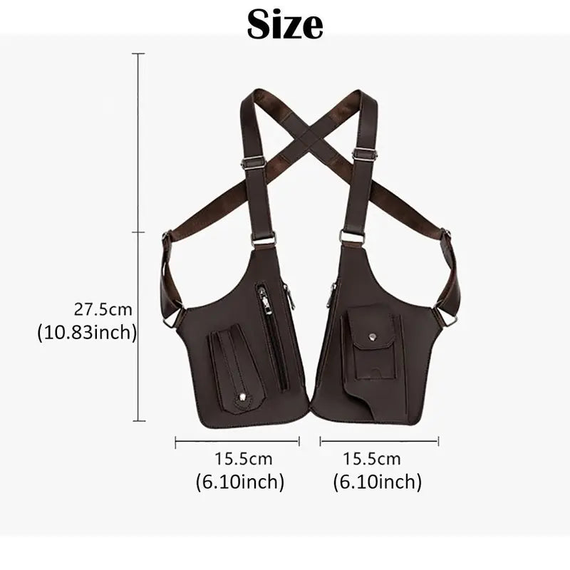 🔥Premium Leather Adjustable Underarm Shoulder Bag