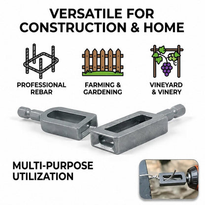 Vidofluid™ — Turn Your Drill Into a Powerhouse for Rock-Solid, Effortless Wire Ties