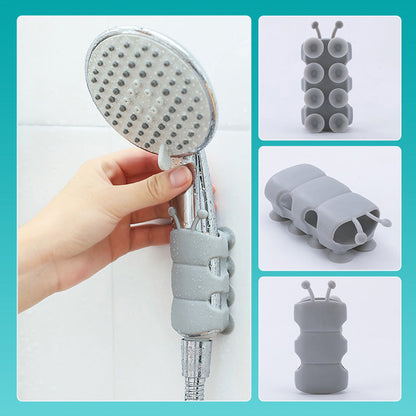 🚿💧【BUY 2 GET 1 FREE】🎁 Universal Silicone Showerhead Holder - Bathe with Ease, Secure and Non-slip!