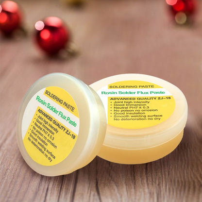 🔧 BUY 1 GET 1 FREE! ✨Rosin Solder Flux Paste - Ensures Clean & Smooth Soldering, Non-Corrosive & Easy to Apply for Electronics Repair 💻📦