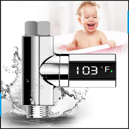 🔥Christmas Limited-Time Offer: 50% OFF!!!🔥🌡️ SHOWER THERMOMETER - LCD Display with Backlight, Easy Installation Without Tools, IPX7 Waterproof, Perfect for Modern Bathroom 🛁✨