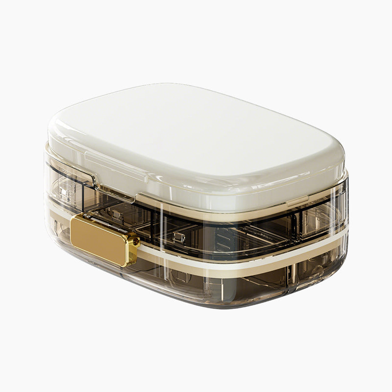 Sealed Portable Travel Pillbox