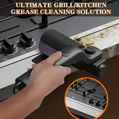 🔥🔥Cordless Electric BBQ Brush Cleaner – Deep Cleaning, Long Handle & Rechargeable🍖