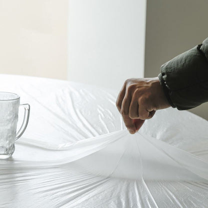 10pcs Elastic Disposable Tablecloth