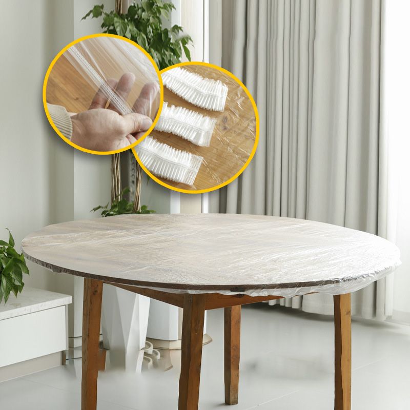 10pcs Elastic Disposable Tablecloth