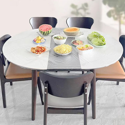 10pcs Elastic Disposable Tablecloth