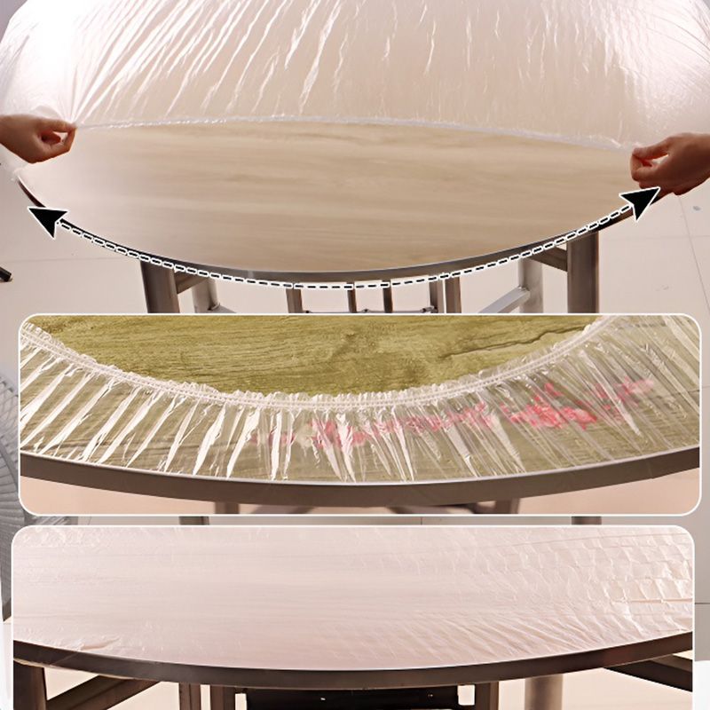 10pcs Elastic Disposable Tablecloth