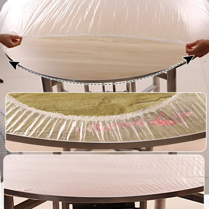 10pcs Elastic Disposable Tablecloth