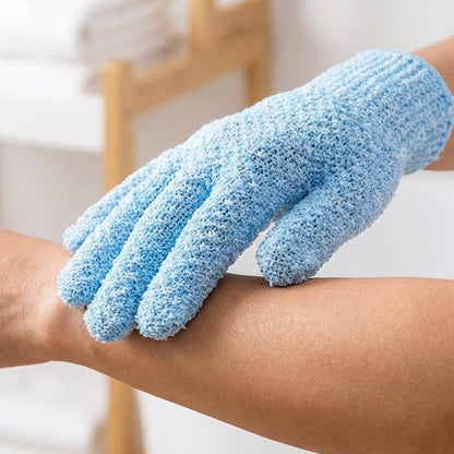 Exfoliating Five-Finger Bath Gloves
